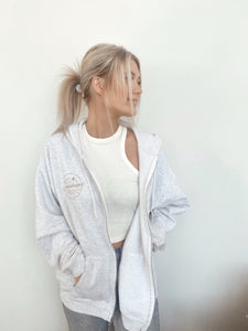 Sand Zip Up Hoodie