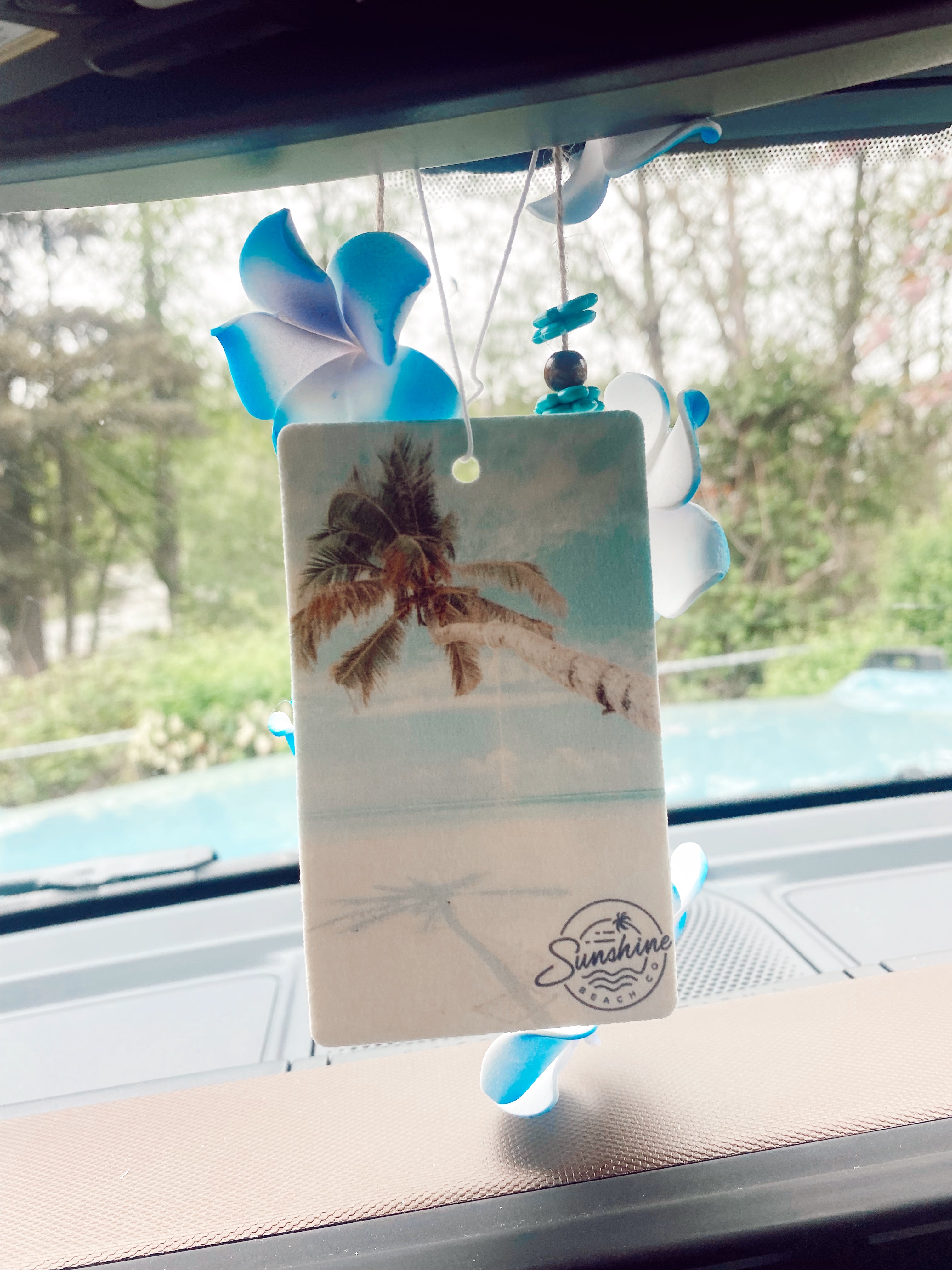 Find Me Under The Palms Car Freshener
