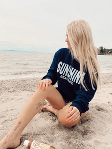Sea Coast Blue Crewneck